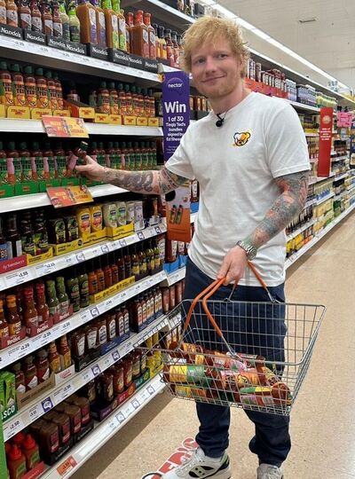  ,   Ed Sheeran, 34 ,   ,   